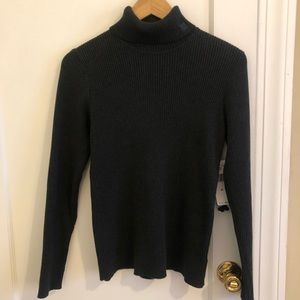 NWT Ralph Lauren dark grey turtleneck sweater